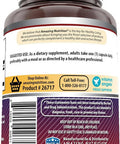 Amazing Nutrition Formulas Inositol Supplement | 500 Mg Per Serving | 100 Capsules | Non-GMO | Gluten | Made in USA | Pack of 2