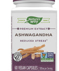 Nature'S Way Ashwagandha Reduces Stress* Adaptogenic* Vegan 60 Capsules
