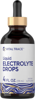 Carlyle Electrolyte Drops 4 fl oz | Hydration Liquid Supplement for Drinks | Vegan Formula | Keto-Friendly Non-GMO Gluten