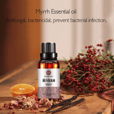 Myrrh Essential Oil 30ml (1oz) - 100% Pure Therapeutic Grade for Aromatherapy Diffuser, Massage, Skin Care