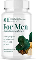 MICHAELS Naturopathic Programs for Men 90 Vegetarian Capsules Daily Multivitamin Includes Support for Prostate Health with Vitamins A C D and E B Complex Kosher 30 Servings