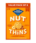 Blue Diamond Almonds Nut-Thins Hint of Sea Salt, 4.25 oz, Pack of 6
