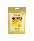 Taylor Pass Honey Co MÃ„Ânuka Honey Drops UMFÃ¢â€žÂ¢ 10+| Zesty Lemon | MÃ„Ânuka Honey Lozenges | Soothing Natural Manuka On-The-Go | 22 Individually Wrapped Drops | Made in New Zealand