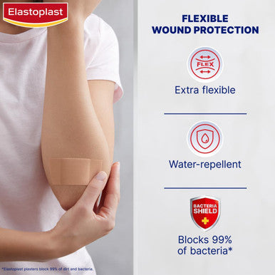 Elastoplast 3585999 Extra Sticky Fabric Strapping, 2.5Cm X 3M