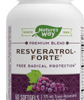 Nature'S Way Resveratrol-Forte, Protects From Free Radicals*, 60 Softgels