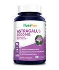 NusaPure Astragalus 3000mg per caps Equivalent (Extract 20:1) 200 Veg Capsules (Non-GMO & Gluten-Free)