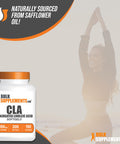 Bulksupplements.Com Conjugated Linoleic Acid Softgels - Cla Supplements, Cla 2000Mg, Cla Safflower Capsules, Cla Pills - 2 Cla Softgels Per Serving, 150-Day Supply, 300 Softgels