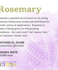 Aura Cacia Rosemary Essential Oil GC/MS Tested for Purity 15ml 0.5 fl. oz.