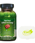Irwin Naturals Triple Boost Caffeine supplement 75 Liquid Softgels