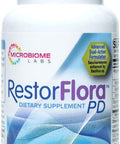 Microbiome Labs RestorFlora PD Yeast & Spore Probiotic - Daily Probiotic for Gut Health with Saccharomyces Boulardii - Probiotics for Digestive Health and Immune Support (21 Capsules)
