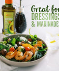 Betterbody Foods Refined Non-GMO Cooking Oil her Keto and Paleo Diet Friendly for High-Heat Cooking Avocado Oil 1 Liter 33.8 Fl Oz