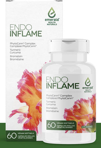 Emerald Health Naturals Endo Inflame 60 Vegan Softgels 60 count
