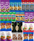 Nuts Snack Packs - Mixed Nuts and Trail Mix Individual Packs - Healthy Snacks Care Package Gift (28 Count)