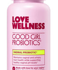 Love Wellness Good Girl Probiotics Women s Vaginal Health and pH Balance Supplement 9 Strain Probiotic for Urinary Tract Yeast Odor and Immune Support Gluten Free