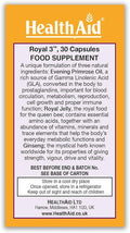 HealthAid Royal +3 - 30 Capsules