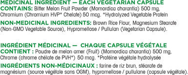 Organika Blood Sugar Control (Formerly Cr-Bitter Melon) 120 Caps
