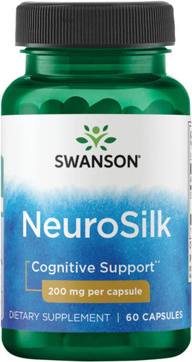 Swanson Neurosilk 200 mg 60 Caps