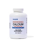 Major Oyster Shell Calcium with Vitamin D3 500 mg / 5 mcg (200 IU) Daily Calcium Supplement 300 Tablets (1 Pack)