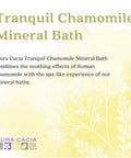 Aura Cacia Tranquil Chamomile Mineral Bath GC/MS Tested for Purity 70.9g 2.5 oz.