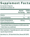 Gaia Herbs Nettle Leaf Liquid -Capsules, 60 Count