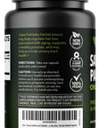 Saw Palmetto For Men Prostate Health Supplement To Promote Urinary Tract Function - 500Mg Per Serving - 100 Count - Dht Blocker Hair Vitamin - Vegan, Non-Gmo Capsules, Over 3 Month Supply