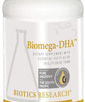 Biotics Research Biomega DHA Fish Oil 600 mg DHA Supports Learning and Memory Fetal Brain Vitamins 90 Softgels