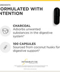 Integrative Therapeutics Activated Charcoal 100 Capsules