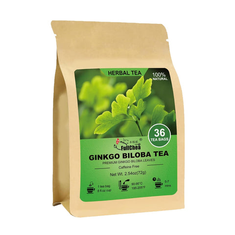 FullChea - White Mulberry Leaf Tea, 40 Teabags Ã¢â‚¬â€œ 100% Pure Dried Mulberry Tea Ã¢â‚¬â€œ Slightly Sweet & Refreshing - Non-GMO - Caffeine-Free - Support Wellness & Improve Digestion