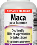 Webber Naturals Maca for Men 60 Capsules