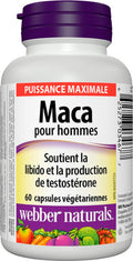 Webber Naturals Maca for Men 60 Capsules