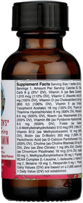 MaryruthS Multivitamin Morning Liquid Raspberry Sgl 1 Fl Oz