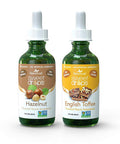 Sweetleaf Sweet Drops Flavored Stevia Sweetener Hazelnut & English Toffee Variety Pack 2oz