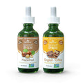 Sweetleaf Sweet Drops Flavored Stevia Sweetener Hazelnut & English Toffee Variety Pack 2oz