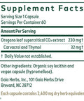 Gaia Herbs Oil of Oregano 60 lvcaps