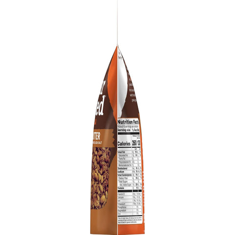 Bear Naked Granola, Breakfast Snacks, Peanut Butter, 12oz Bag (1 Bag)