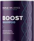 Biotin Hair Serum & Shampoo - Maple Holistics Hair Regrowth Bundle With Boost Hair Thickening Serum Featuring Rosemary Peppermint & Black Castor Oil Plus Sulfate Biotin Shampoo For Hair Growth