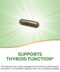 Nature'S Way Kelp - Kelp Supplement For Thyroid Function Support - Botanical Ingredient - Plant-Derived Capsule - Plant-Sourced Iodine - Vegan Gluten-Free & Dairy-Free - 180 Count (180 Servings)