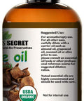 Mayan's Secret USDA Certified Organic Pure Clove Stem Essential Oil - Pure and Natural, Therapeutic Grade Large 1oz Bottle - Perfect for Aromatherapy, Relaxation, Skin Therapy & More