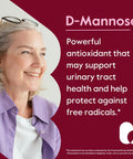 Bestvite D-Mannose 500mg (240 Vegetarian Capsules) - No Stearates - No Fillers - Vegan - Non GMO - Gluten - Corn