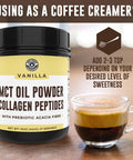 Left Coast Performance Keto Vanilla MCT Collagen Powder and Keto Unflavored MCT Collagen Powder