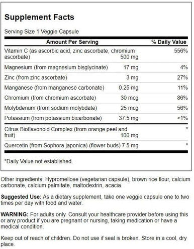 Swanson Ultimate Vitamin C Formula 60 Veg Capsules (2 Pack)