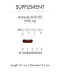 Dr. Mercola, Antarctic Krill Oil, 90 Servings (180 Capsules), Support a Healthy Heart, Overall Joint Comfort and Immune Function, MSC Certified, Non GMO, Soy-Free, Gluten Free