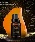 Aromatherapy Myrrh Essential Oil, 100% Pure Myrrh Scent Essential Oil for Diffuser, Humidifier, Massage, Therapeutic Grade Aromatherapy Essential Oil Myrrh Fragrance 0.33 oz - 10ml