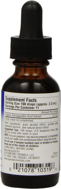 Planetary Herbals Ashwaganda Herbal Extract Liquid, Lemon, 1 Fluid Ounce