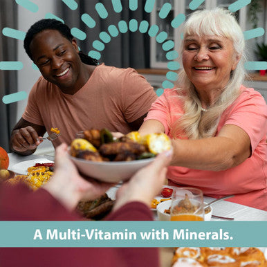 Gericare One-Daily Multi-Vitamin & Minerals, Dietary Suplement Tablets (200 Count (Pack Of 1))