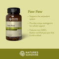 Nature'S Sunshine Paw Paw Cell-Reg 180 Capsules | Contains over 50 Acetogenins to Modulate ATP Production and Blood Supply