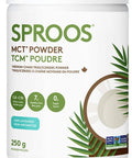 Sproos MCT Powder | Keto, Vegan and Non-GMO | Unflavoured and Unsweetened - 250 g Tub