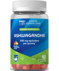 Rite Aid Ashwagandha Gummies 500 Mg 60 Count, High Potency Ashwagandha Root Extract, Support Stress Relief, Relaxed Mood, Sleep