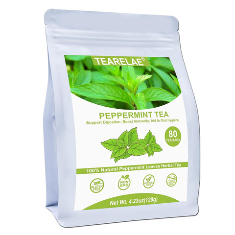 TEARELAE - White Mulberry Leaf Tea Bags, 30 Count - Premium Mulberry Tea - Caffeine-free - Non-GMO - Lightly Sweet & Refreshing - Support for Healthy Digestion
