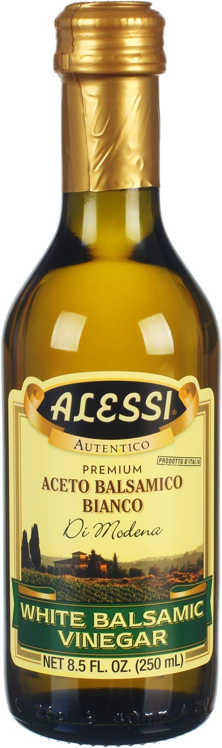 Alessi White Balsamic Vinegar, 8.5 Ounce (Pack of 3)